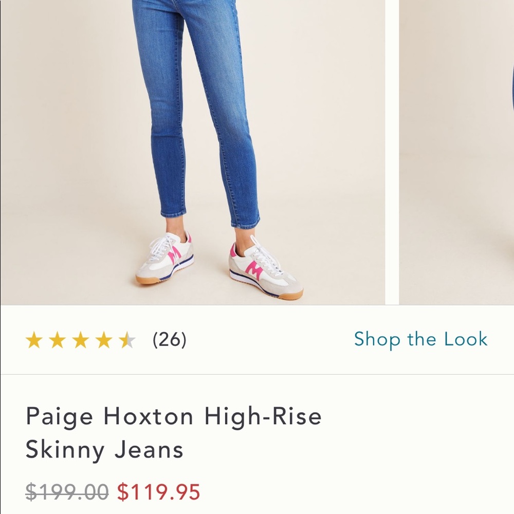 Anthropologie Paige Jeans Like New